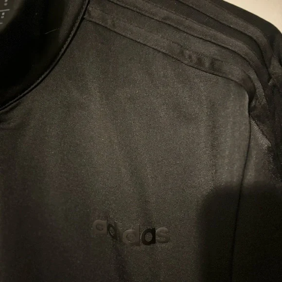 Adidas, Men’s ESSENTIALS WARM-UP 3-STRIPES TRACK JACKET. Size Medium - Picture 6 of 8